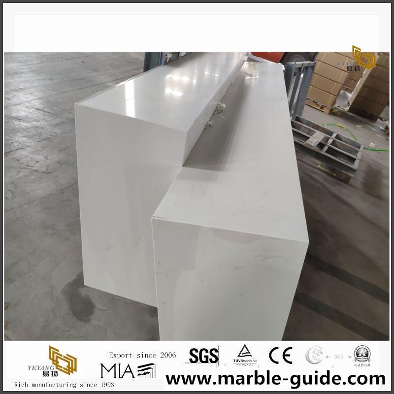 Prefab White Quartz Countertops 2