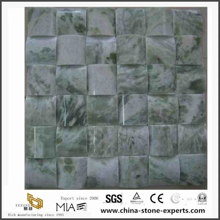 ONICE verde mosaico di marmo Cina lastra per controsoffitto bagno e piastrelle Design