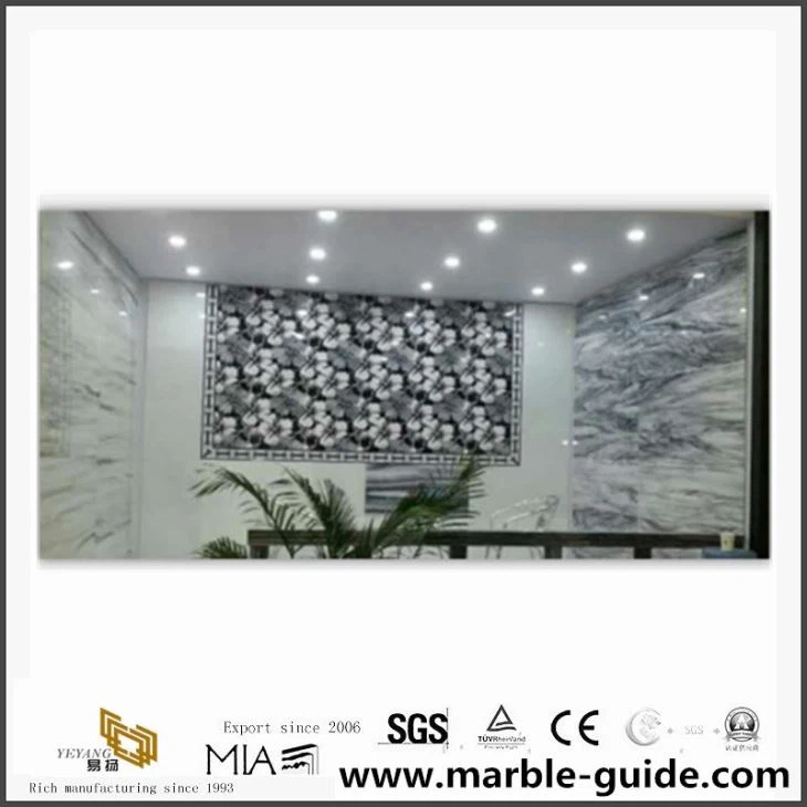 Chinese Grey Marble/ Grey Wonder Marble Slabs From Brands Factory