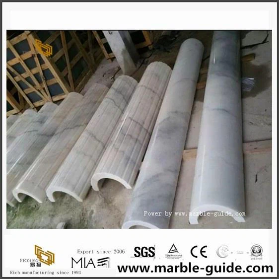 Guangxi White Marble Column