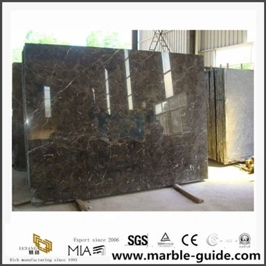 Vendita calda Cina Dark Emperador Marble Pavimento piastrelle, marmo naturale di colore marrone