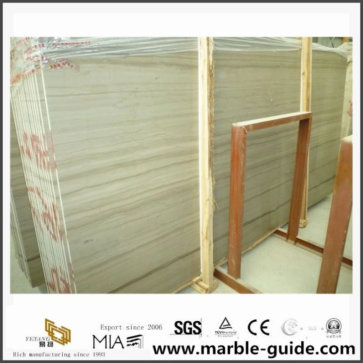 Athens Wood Grey Marble Slabs For Sale