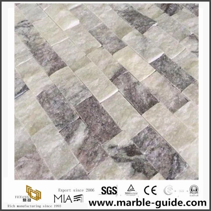 Milas Lilac White Marble Mosaic Stone Tiles For Kichen Floor/Wall Design