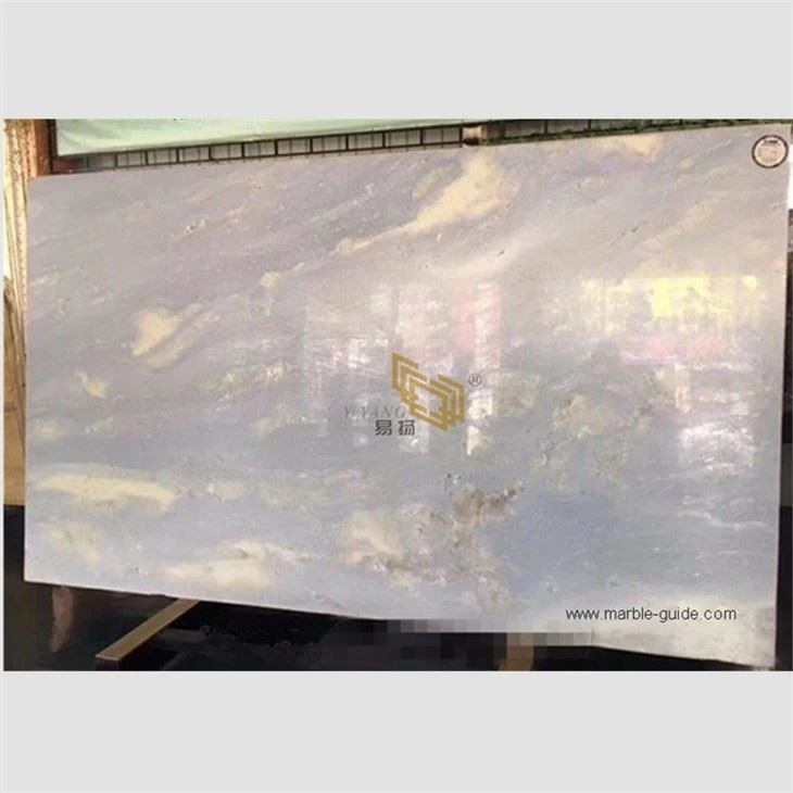 Blue Sky White Cloud Marble For Wall Decor